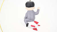 rocket man ornament