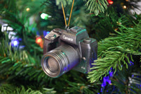 camera christmas tree ornament