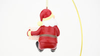 funny santa ornament