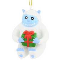 yeti christmas ornament