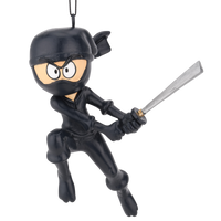 Ninja christmas ornament