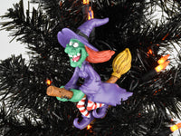 witch ornaments halloween