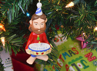 birthday christmas ornaments