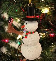 funny snowman ornament