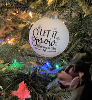 glass ornaments for mom