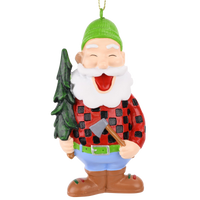 lumberjack christmas ornament