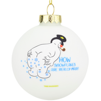 funny glass ornaments