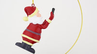 funny santa claus ornament