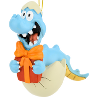 baby dinosaur Christmas ornament for tree