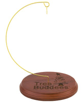 wood ornament display