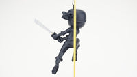 Ninja Kid with Sword Christmas Ornament