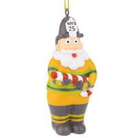 firefighter christmas ornaments