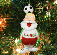 soccer player ornaments