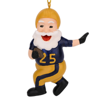 santa playing sports