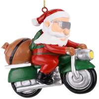 motor cycle christmas ornaments