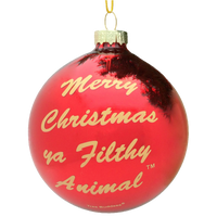 merry christmas you filthy animal ornament