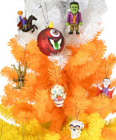 indoor halloween tree