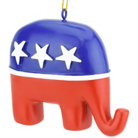 patriotic christmas ornament