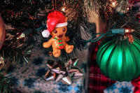 Plush Teddy Bear Christmas Ornaments