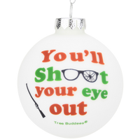 funny glass christmas ornaments