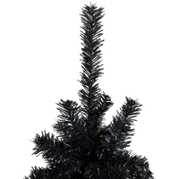 Black Halloween / Christmas Tree 4 Feet Tall Decoration