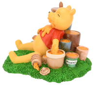 Passed Out Pooh ~ Funny Winne The Pooh Had Too Much Hunny Figurine Decoration
