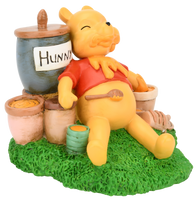 Passed Out Pooh ~ Funny Winne The Pooh Had Too Much Hunny Figurine Decoration