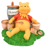 Passed Out Pooh ~ Funny Winne The Pooh Had Too Much Hunny Figurine Decoration