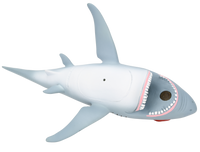 Great White Shark Christmas Tree Topper - Large 10"