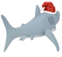 Great White Shark Christmas Tree Topper - Large 10"