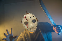 Bloody Hockey Mask Halloween Ornament Scary Decoration