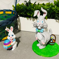 How Easter Eggs are Really Made Funny Easter Bunny Decoration Figurine