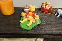 Passed Out Pooh ~ Funny Winne The Pooh Had Too Much Hunny Figurine Decoration