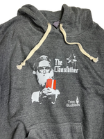 
              The Clausfather Funny Unisex Hoodie - Heathered Charcoal
            