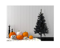 Black Halloween / Christmas Tree 4 Feet Tall Decoration