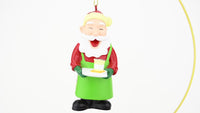 Barista Santa Christmas Tree Coffee Ornament