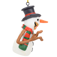 Evil Snowman Halloween Horror Christmas Ornaments