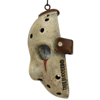 Bloody Hockey Mask Halloween Ornament Scary Decoration