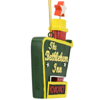 No Vacancy at The Bethlehem Inn Sign / No Room in The Inn Funny Ornaments