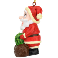 Green Christmas Funny Weed Christmas Ornament