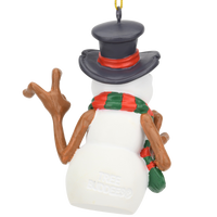 Evil Snowman Halloween Horror Christmas Ornaments