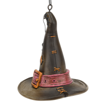 Witch Hat with Spider Halloween Ornament