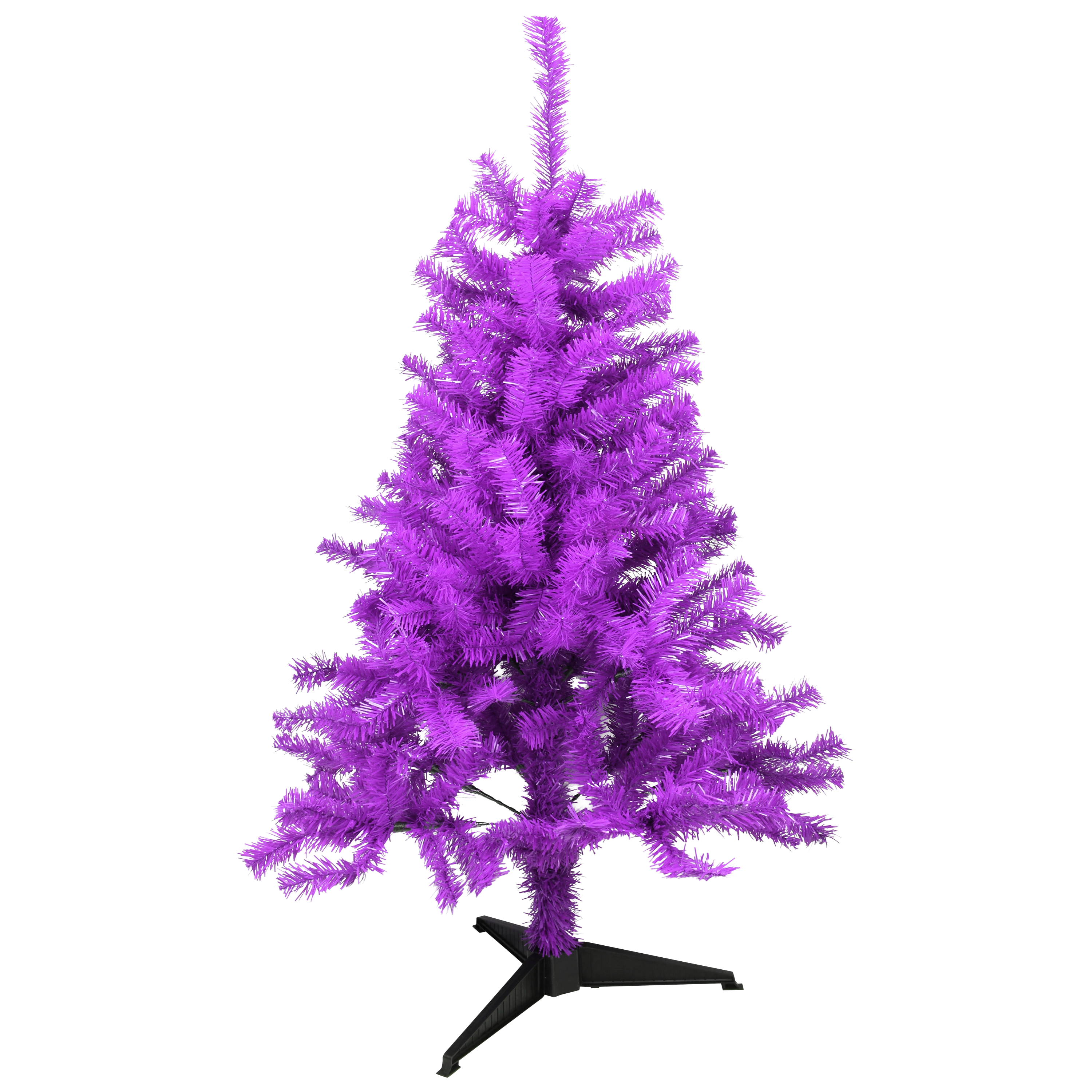 Purple Halloween/Christmas Tree 4 Feet Tall Decoration