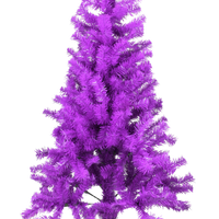 Purple Halloween/Christmas Tree 4 Feet Tall Decoration