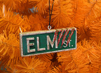 
              Elm St. Street Sign Halloween Ornament Creepy Decoration
            