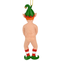 
              Funny Naked Elf Inappropriate Christmas Ornaments
            