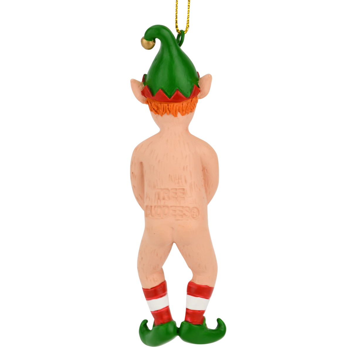 Funny Naked Elf Inappropriate Christmas Ornaments Tree Buddees