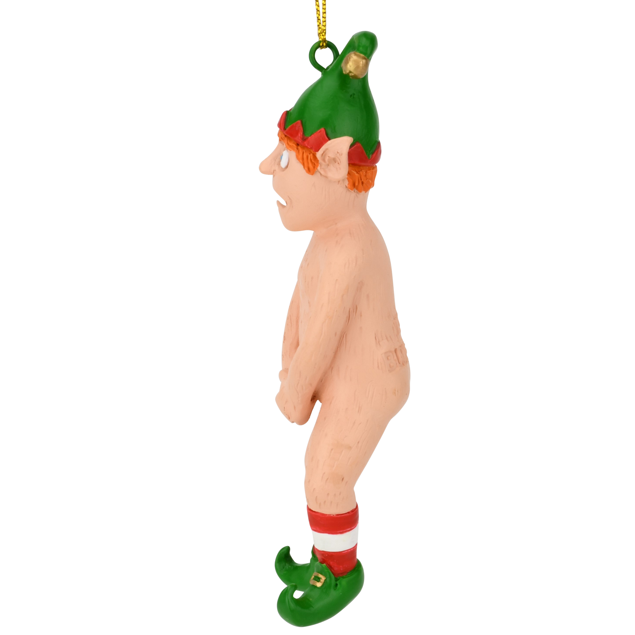 Funny Naked Elf Inappropriate Christmas Ornaments| Tree Buddees