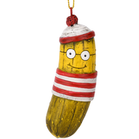 
              Where's Pickle? Funny Hiding Pickles Christmas Ornament Tradition
            