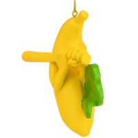 
              Tree Buddees x Savannah Bananas Logo Baseball Ornament
            